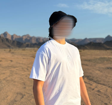 T-Shirt SAD Blanc