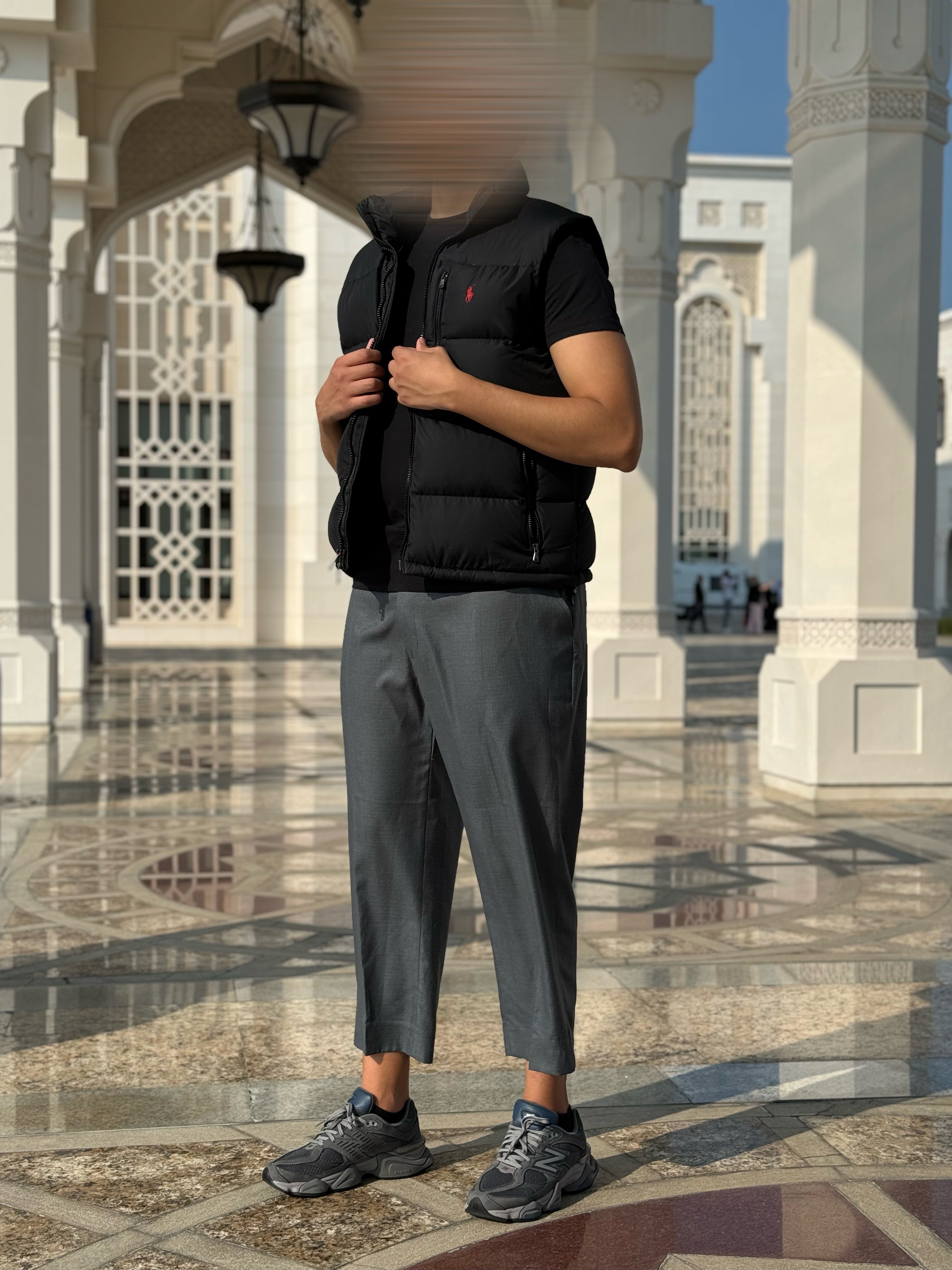 Pantalon de Costume Oman Bleu fumé