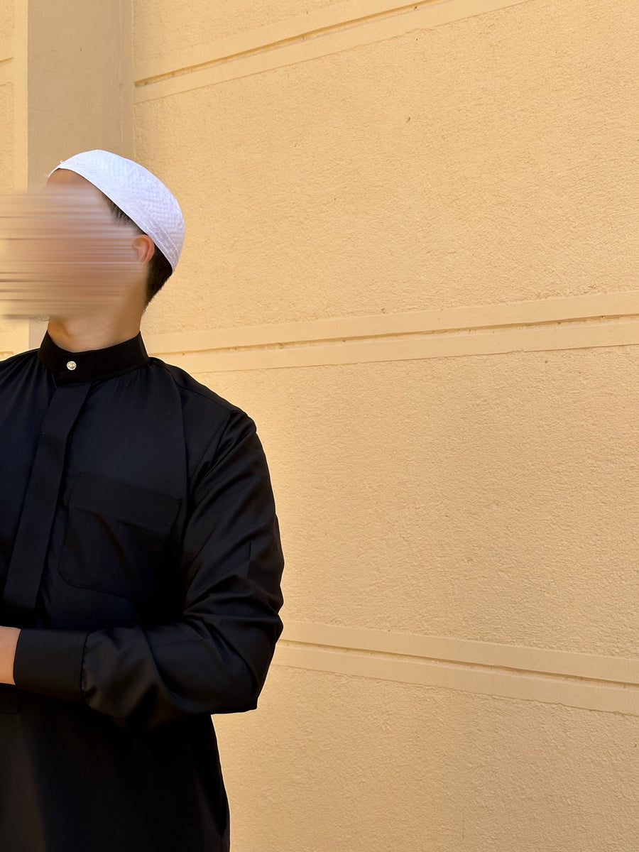 Qamis Ta-if Noir